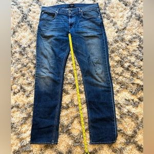 Hudson Mens blake slim straight 36x32 36 x 32 Great Condition